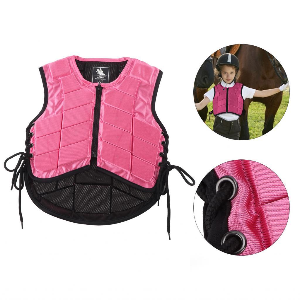 bluesky365-TH Kavolet เสื้อกั๊กป้องกันตัวขี่ม้าสำหรับเด็ก การดูดซึมShock อุปกรณ์ขี่เพื่อความปลอดภัยส