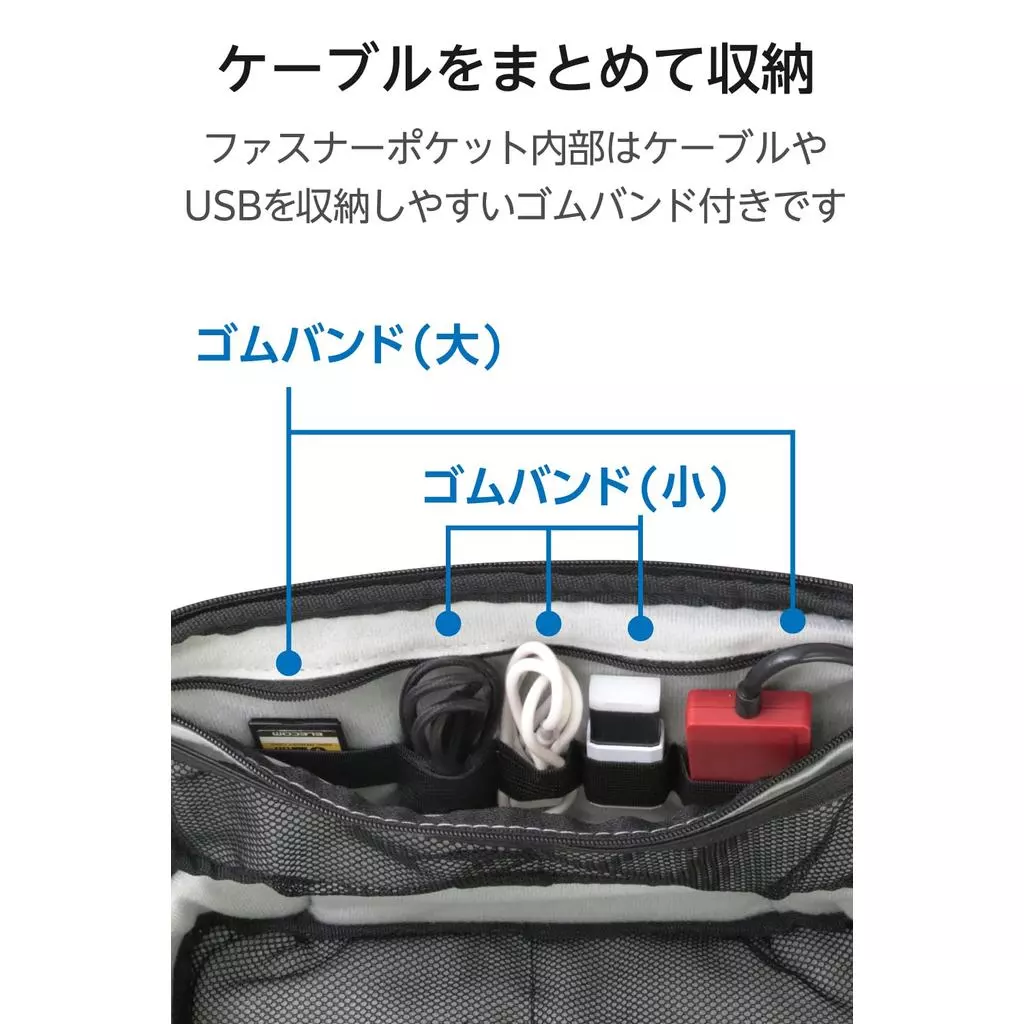 Elecom Travel Gadget Pouch Organizer thumbnail 6