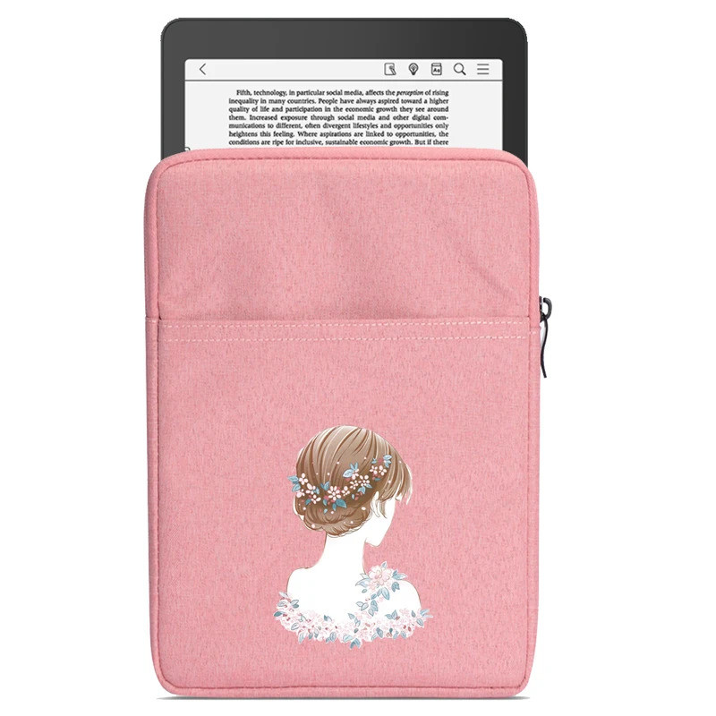 สําหรับ Kobo libra 2 H2O 7 nia touch glo clara HD 6 Aura edition ereader ฝาครอบป้องกันซิปกระเป๋า