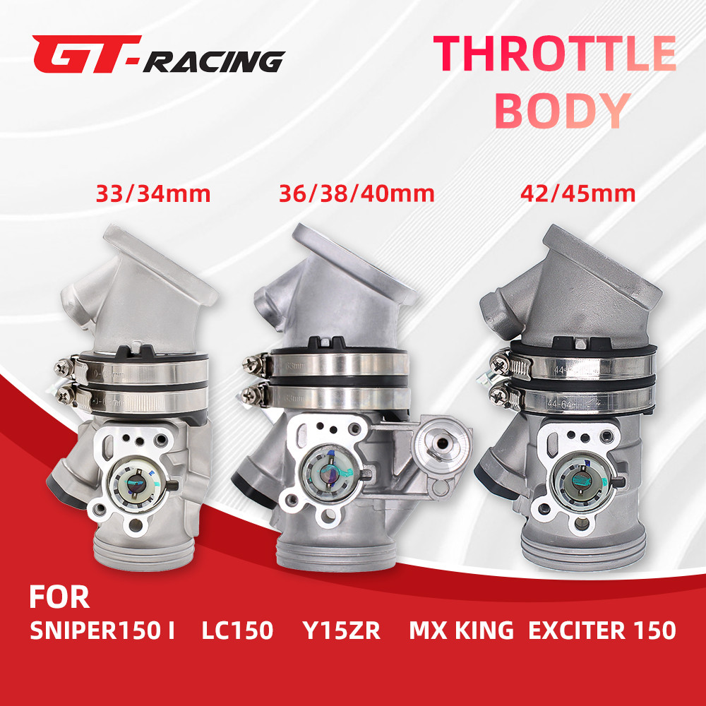 เรือน เรือนลิ้นเร่ง LC150 Y15 y15zr SNIPER150 I EXCITER150 Jupiter MX King 32 มม. 34 มม. 36 มม. 38 มม. 40 มม. 42 มม. 45 มม. LC 150