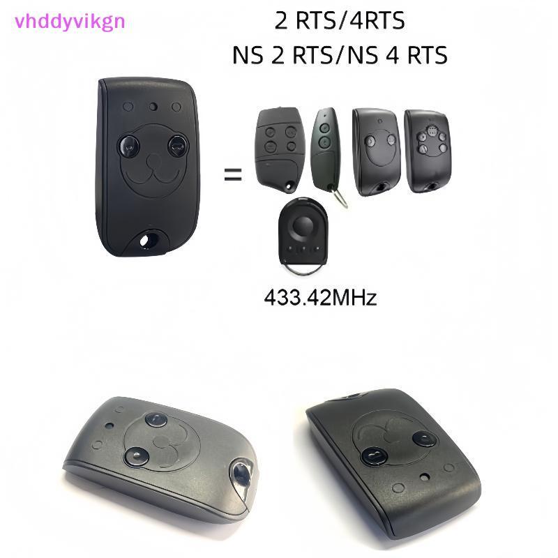 VHDD 1 ชิ้น 43.42MHz รีโมทคอนโทรลประตูโรงรถสําหรับ NS 2 RTS / NS 4 RTS / NS2RTS / NS4RTS / 2RTS / 4RTS/ RTS TH