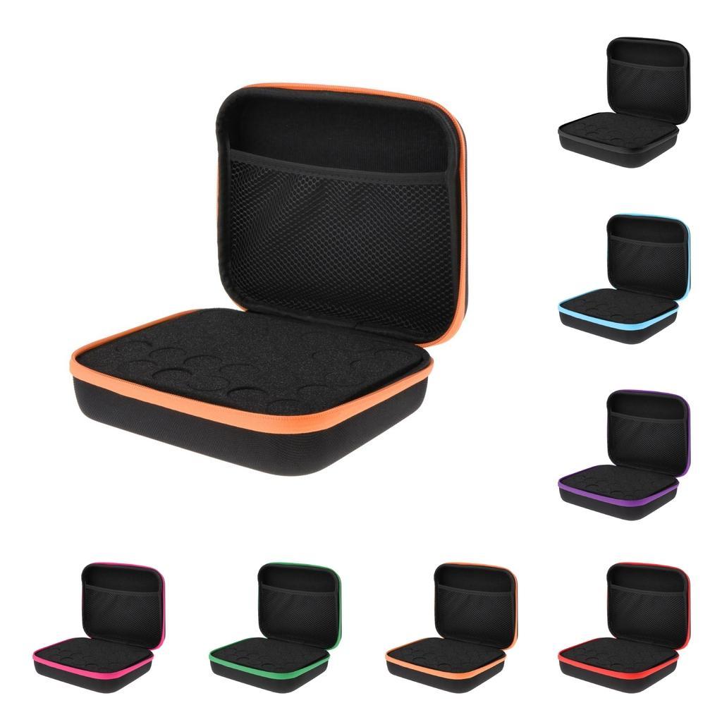 [mibum01eb] ที่เก็บน้ํามันหอมระเหย, กระเป๋าใส่น้ํามันหอมระเหยสําหรับ 30 ขวด, ถือน้ํามันหอมระเหยได้ถึ