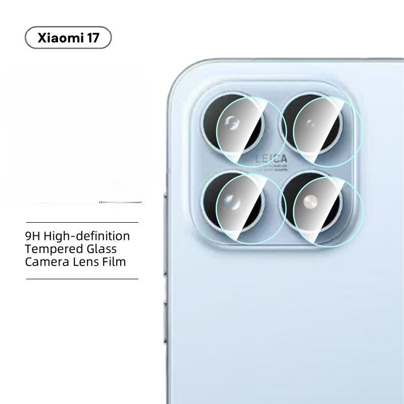 1-2 ชิ้นสําหรับ Xiaomi 17 15T Pro Max กระจกอ่อนกล้องฟิล์มสําหรับ Xiaomi 17Pro /Xiaomi17 Xiaomi15T คว