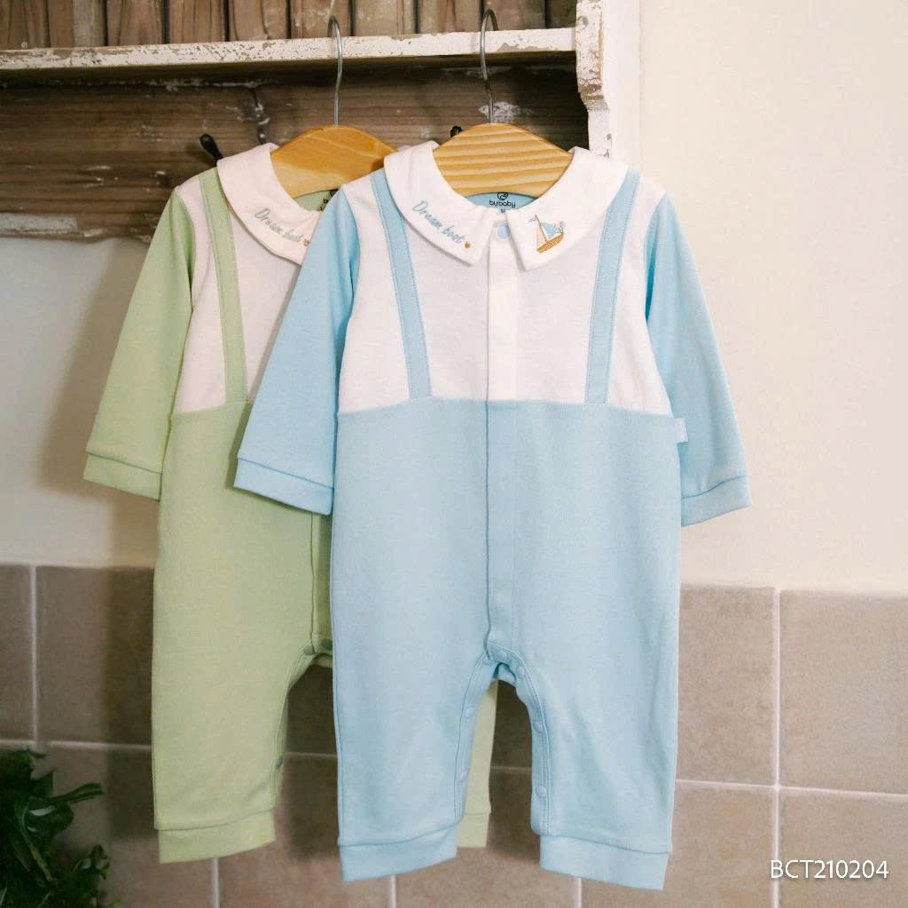 [ของแท้] BU BABY Body แขนยาวกลางคอ Peter Pan BU Baby BCT210204