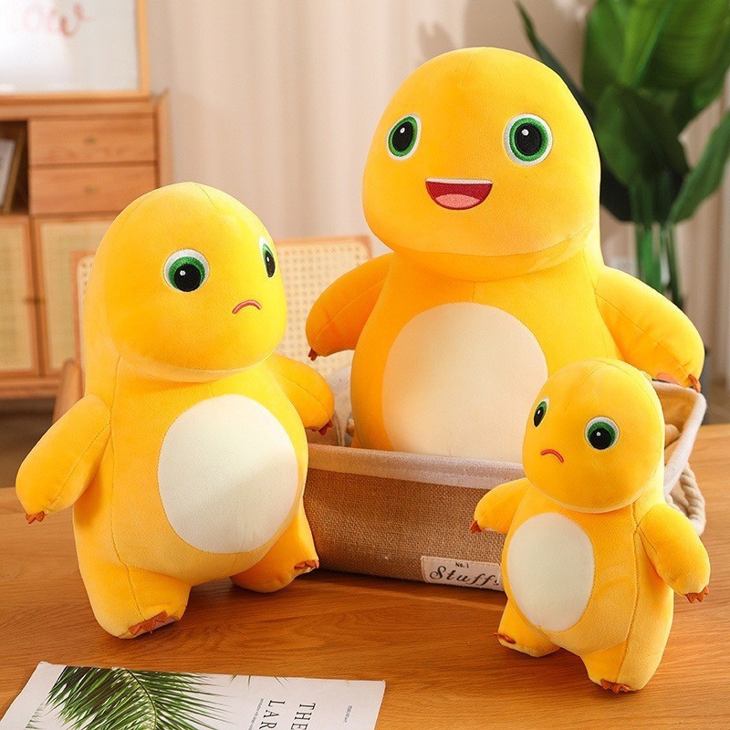 35 ซม.ขนาดใหญ่การ์ตูนนมมังกรตุ๊กตาของเล่นสัตว์น่ารัก Plushie ตุ๊กตา Kawaii Nailong ตุ๊กตาของเล่นนุ่ม