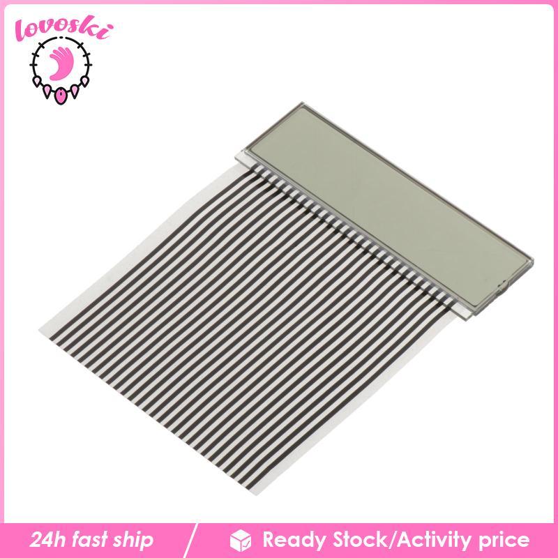 [Lovoski] จอแสดงผล LCD นาฬิกา + สายริบบิ้นสําหรับ Jaguar XJ6 XJS X300 XK8 XJR