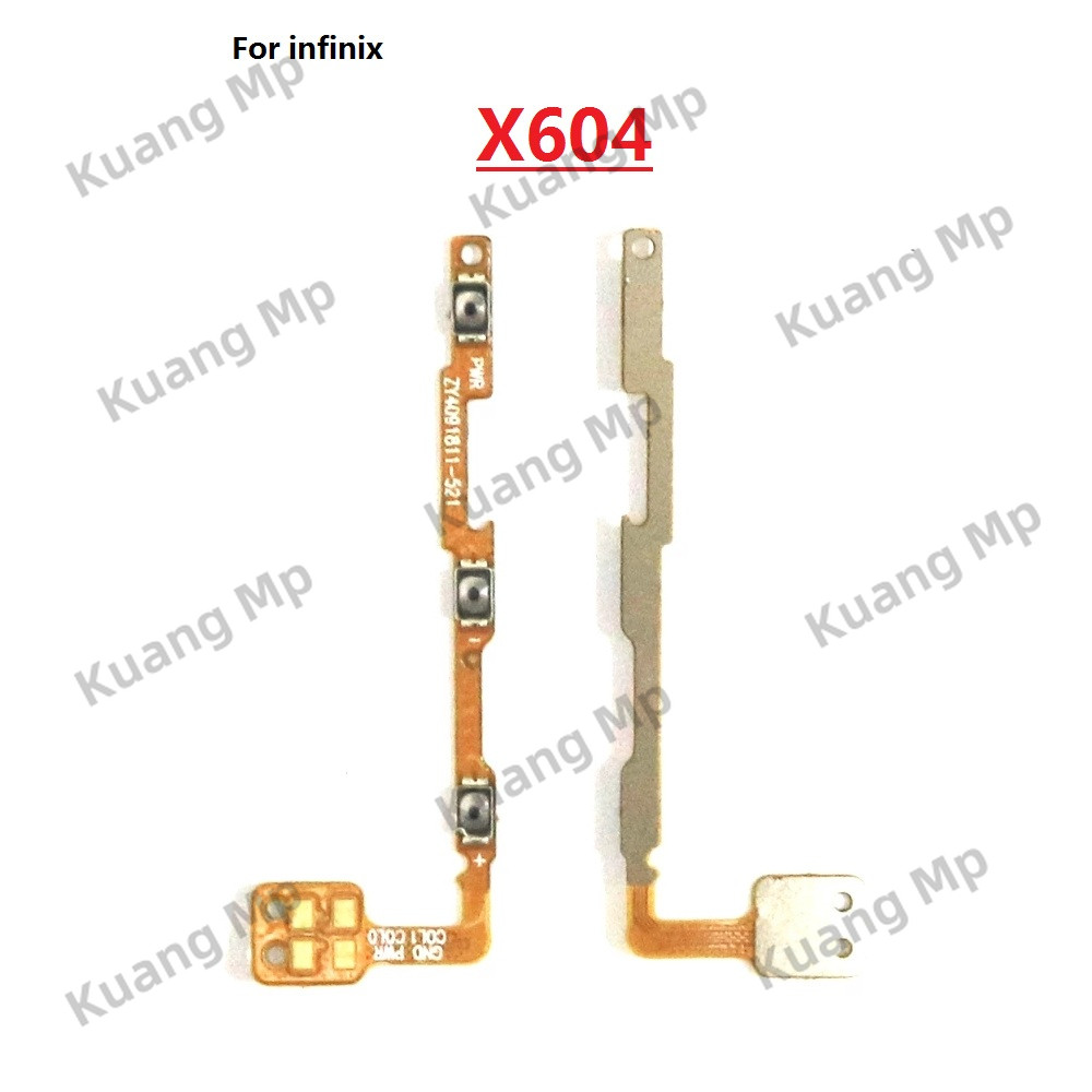 สําหรับ Infinix S4 X626 X626B X610B X623 X604 X606 X609 X624 X625 Power On Off Volume Up Down สวิทช์