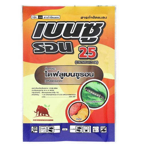 #เบนซูรอน #ไดฟลูเบนซูรอน 25% WP สารกำจัดแมลง ขนาด 100g #SPKG