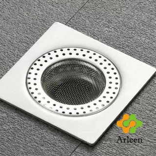 Arleen ที่กรองเศษอาหาร สะดืออ่าง ตะแกรงกรองเส้นผม วงกลม ตาข่ายกรองท่อระบายน้ำ floor drain
