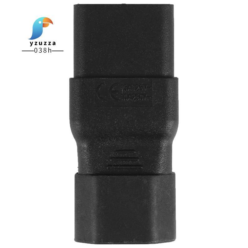 [ส่วนลด Y3]PDU UPS Power IEC Male C14 to Female C19 Adapter IEC C19 to C14 Connector