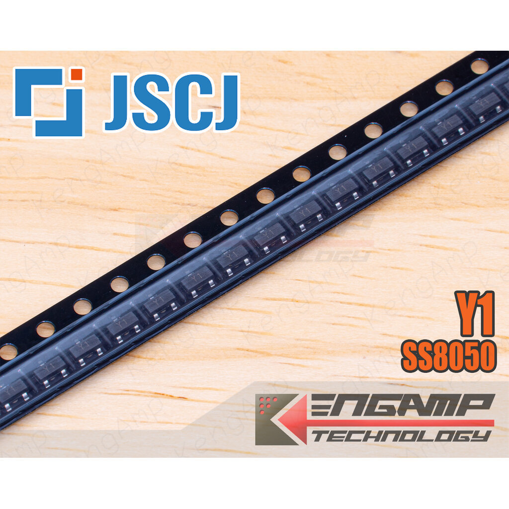 (10ตัว) [TR] Y1 SS8050 (SOT-23) JSCJ TR NPN 1.5A 25V 0.5W