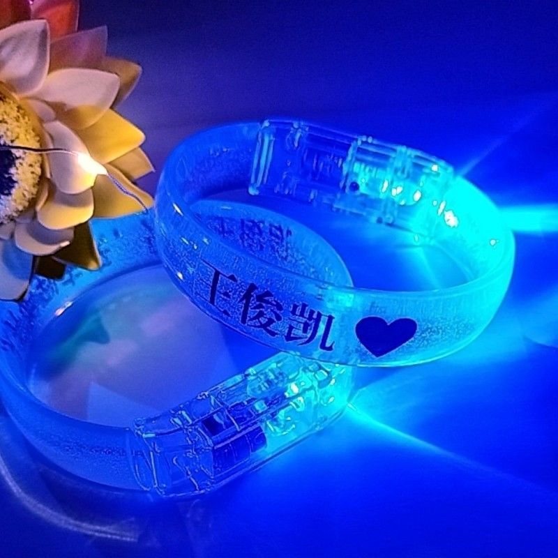 สร้อยข้อมือเรืองแสง TFboys Wang Yuan Wang Junkai9qfy