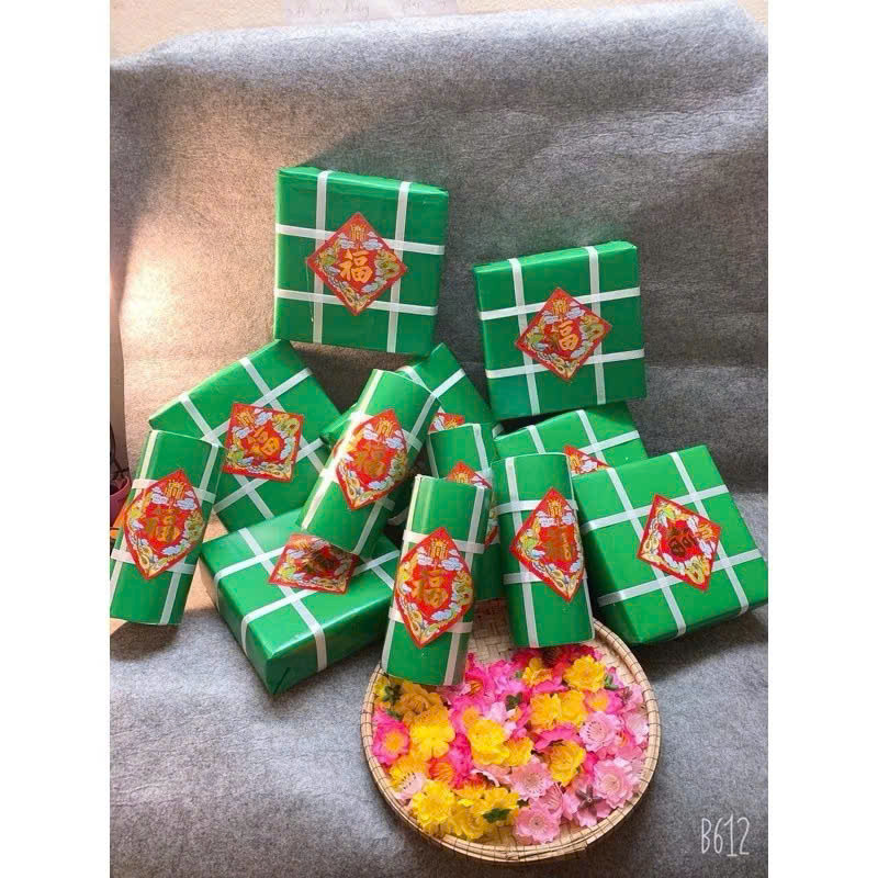 COMBO 10 เค้ก - FAKE CAKE CAKES สําหรับ TET DECORTATION | TRADITIONAL BLUE – DECOR OF THE SPACE TO W