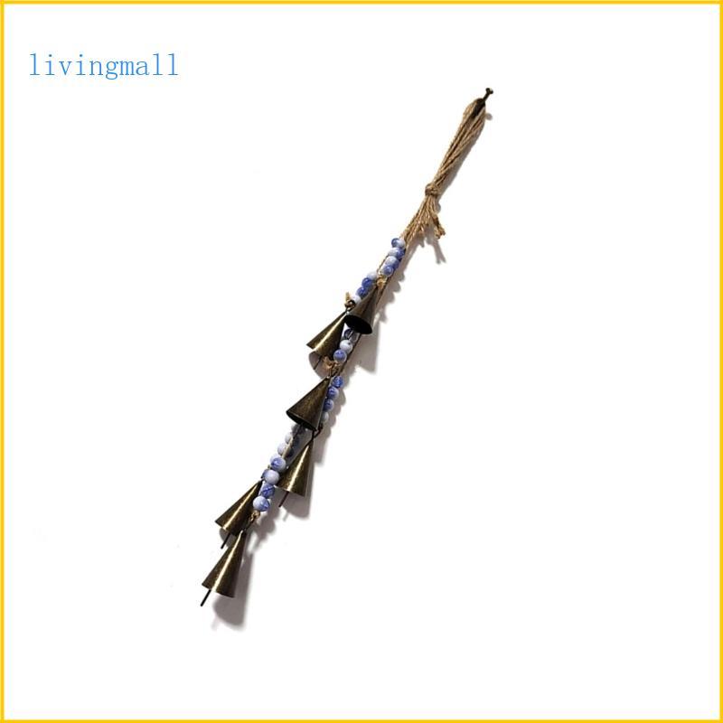 LIVI Handcrafted Wind Chime Wind Chime House Wind Chime ระฆังโลหะ Cluster อุปกรณ์ตกแต่ง