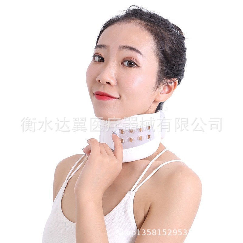 Hot Sale#Neck Brace Support for Adults, Adjustable, Home Use, Prevents Looking Down, Neck Forward Ti