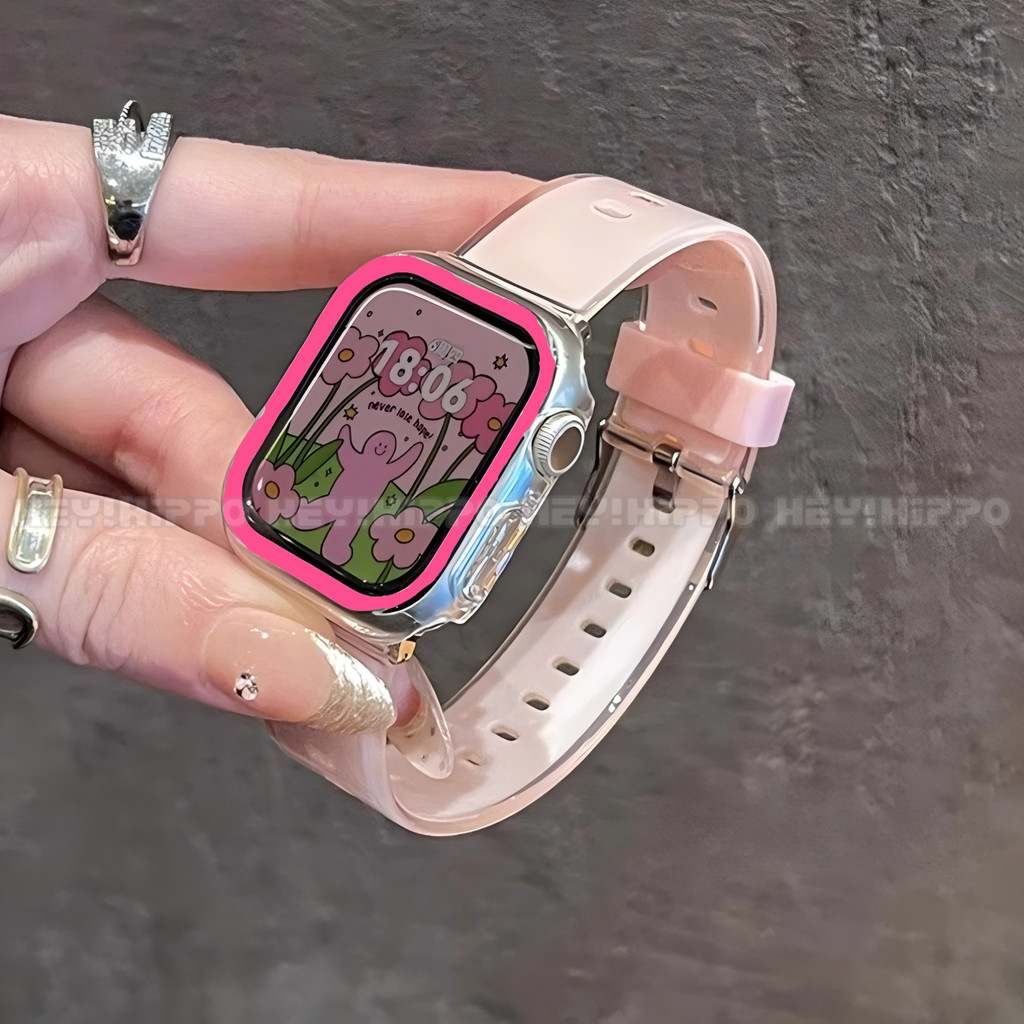 สายเจลลี่ใสเหมาะสําหรับ ฉันดู 11/กับ3/10/9/8/7/6/5/4/3/2/1 เคสป้องกันไฟกลางคืนเหมาะสําหรับ49/46/45/44/42/41/40/438มม