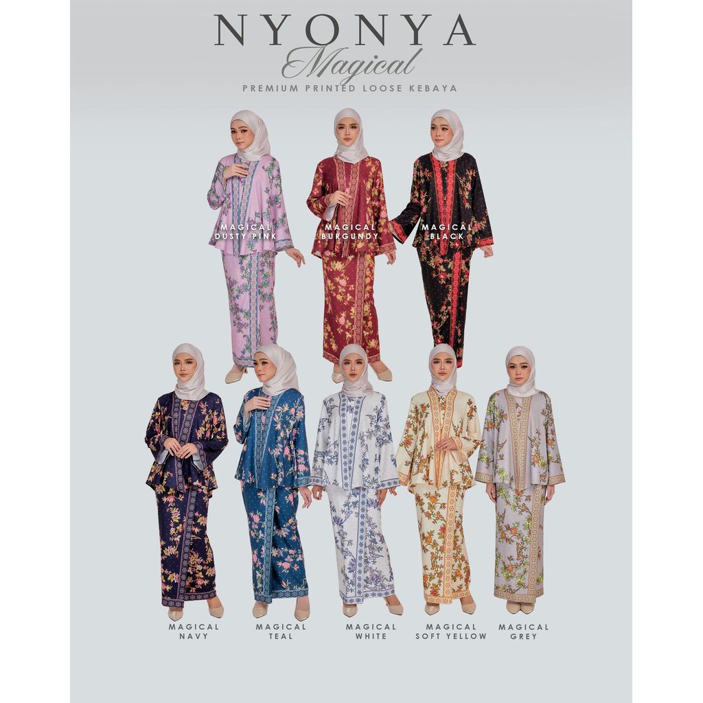 NYONYA Premium Print Loose Kebaya