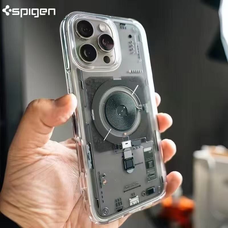 SPG เคสสําหรับ iPhone 17 Series เคสสองชั้นพร้อมแม่เหล็กแบบฝังสําหรับ Stronger Hold / เคส iPhone 17 P