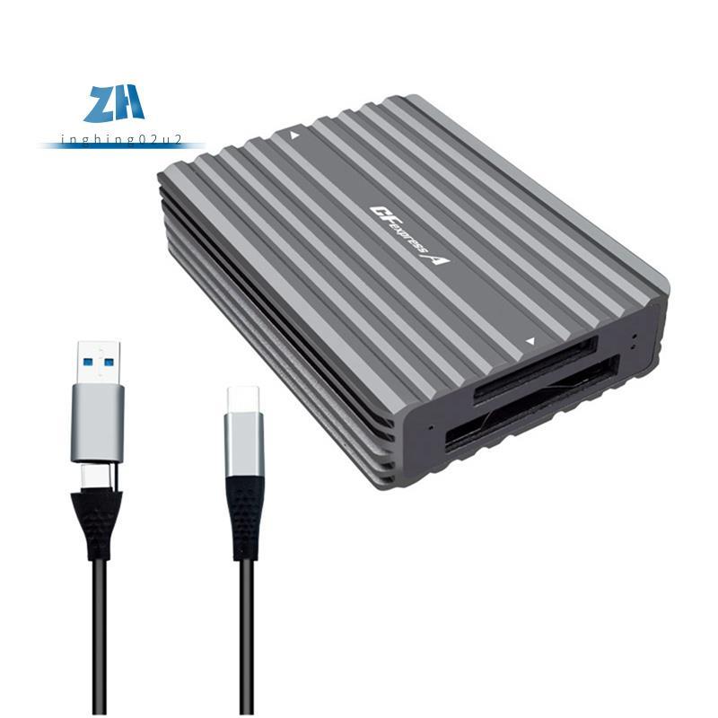 แบบพกพา Type C to CFexpress B CFexpress A Reader ไดรฟ์ฟรี CFexpress Tyep B Card Reader CFexpress Tye