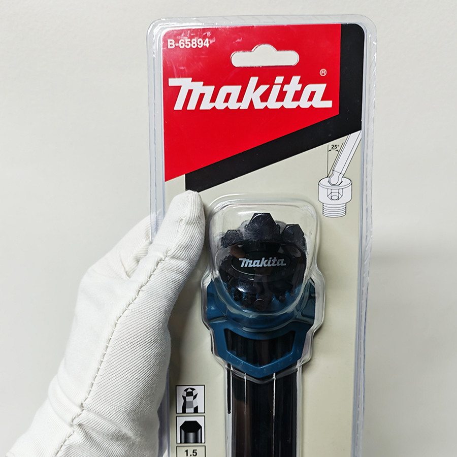 Makita B-65894 ชุดประแจหกเหลี่ยม L-Shaped Extension Hex Driver 1.5-10 มม. ชุดประแจรวม 9 Makita
