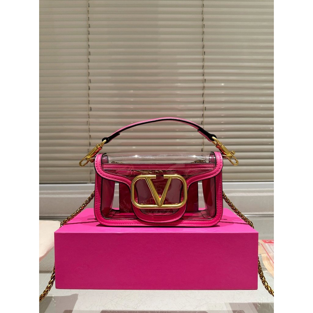 
Valentino กระเป๋าใส Valentino สี่สีสองรุ่นที่มีอยู่