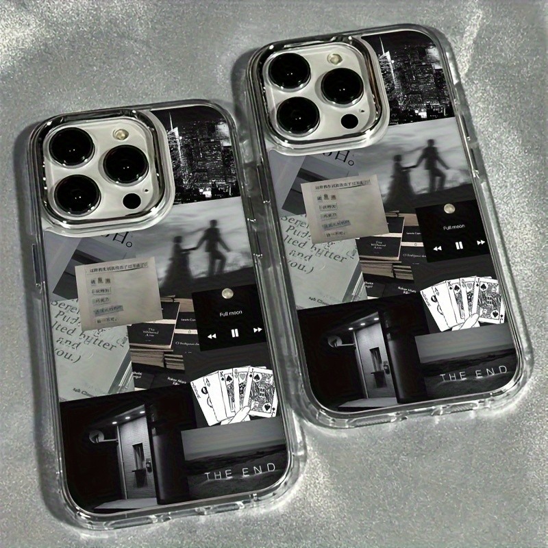 ภาพยนตร์ Splicing สไตล์เคสโทรศัพท์สําหรับ iPhone 17 Pro Max 17 Air 16 15 14 Plus 13 12 11 Pro Max 7 8 Plus SE2 X XR XS Max ป้องกัน TPU Cover