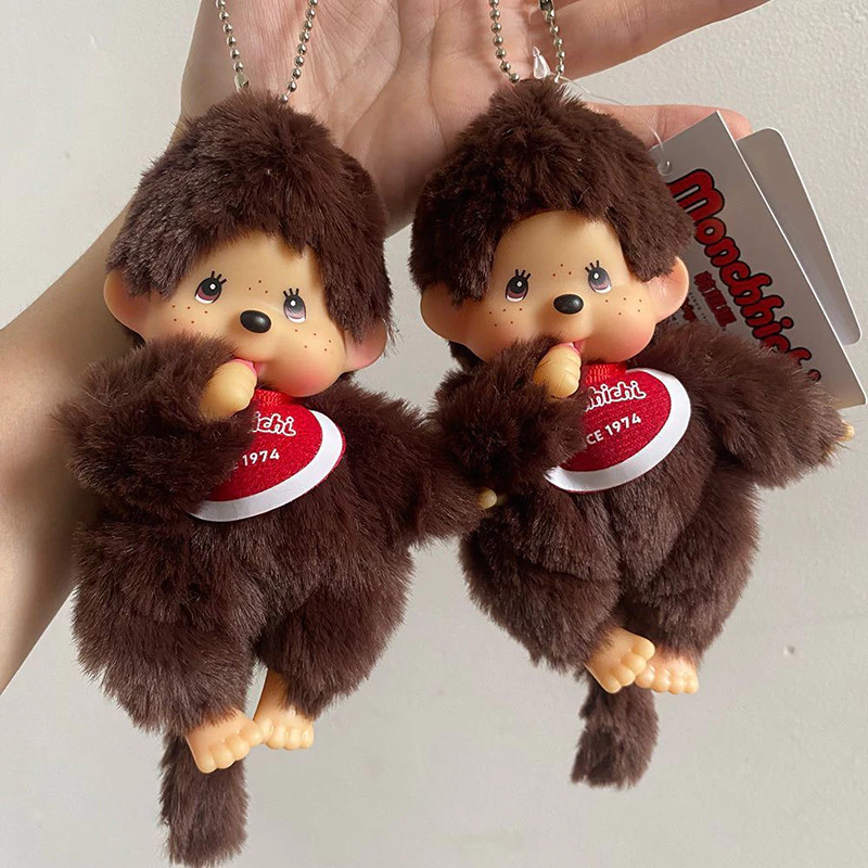 Monchhichi Doll Monchichi Monchichichi พวงกุญแจจากประเทศญี่ปุ่น Monchichichi Bag จี้ห้อย