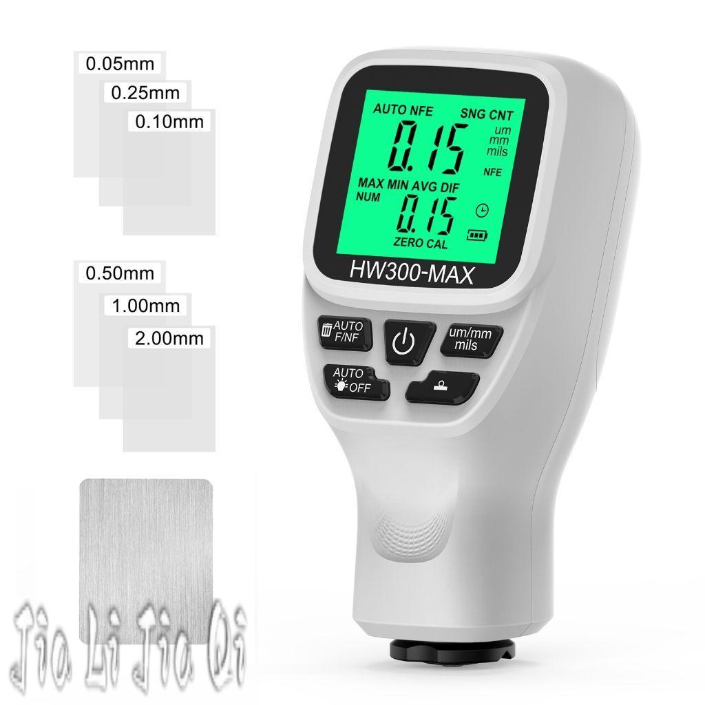 เครื่องวัดความหนา HW-300MAX - เครื่องมือวัดดิจิตอลสีขาว
