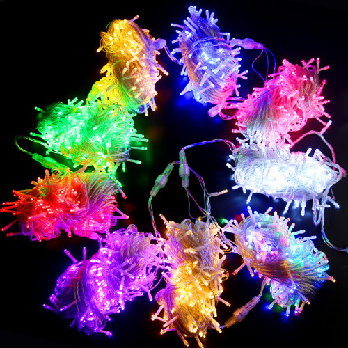 ไฟกระพริบ ไฟประดับ 50LED / 100LED   ไฟตกแต่ง ไฟปีใหม่ ไฟคริสมาสต์ ไฟLED - รูปที่ 5