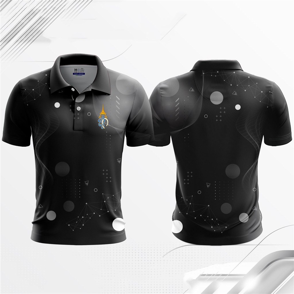 เสื้อโปโล ไม่จํากัดเพศ ลายไทย Made Of Workwear-ผ้าไมโครไฟเบอร์เกรด นุ่ม ลื่น และเท่