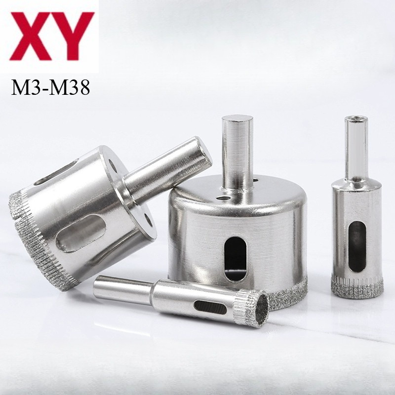 ดอกเจาะเพชร XY M3 - M38 สำหรับเจาะวัสดุหลากหลาย เจาะได้อย่างแม่นยำ คุณภาพสูง (XD-TH)