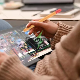 เคสสำหรับ Apple Pencil 1st 2nd 3th Pencil Pro บางเฉียบ ฝาครอบป้องกันซิลิโคน เข้ากันได้กับการชาร์จแบบแม่เหล็ก แตะสองครั้ง