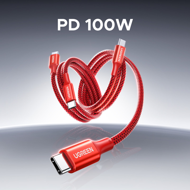 UGREEN Jackson Yes PickUGREEN PD100W USB-C to USB-C Fast Charging 20V 5A ไนลอน Braned Tpye C สําหรับ