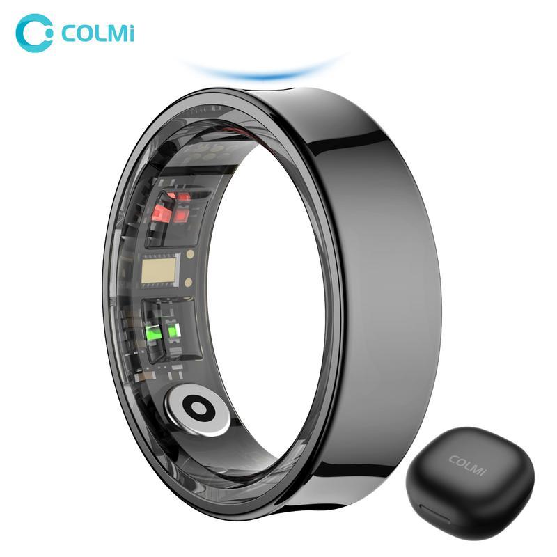 COLMI แหวนอัจฉริยะ R09 5ATM กันน้ํา พร้อมพื้นผิวโค้ง สวมใส่ง่าย เป็นของขวัญที่เหมาะสำหรับคนพิเศษ