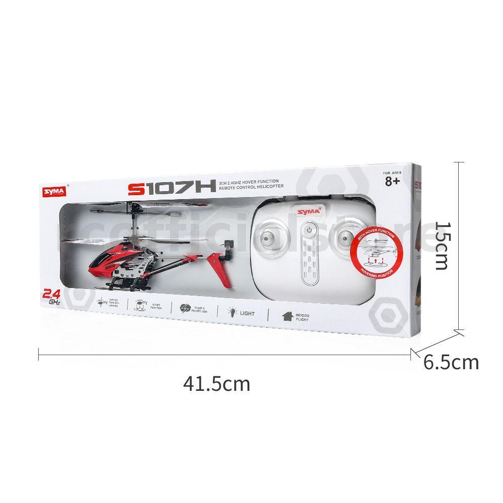 SYMA S107H 2.4G 3.5CH ระดับความสูงอัตโนมัติถือเฮลิคอปเตอร์ RC พร้อม Gyro RTF ราคา ถูกที่สุด ดีลบีเคเค แกลเลอรีภาพที่ 7