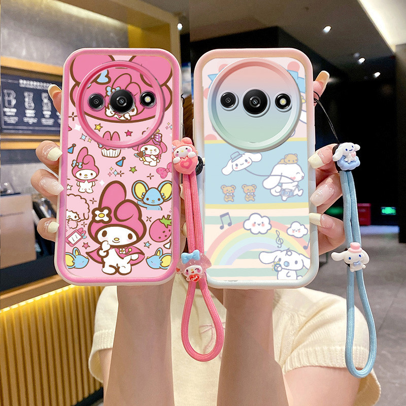 เคส Redmi a3 Redmi a3x poco c61 เคสโทรศัพท์น่ารักสําหรับ