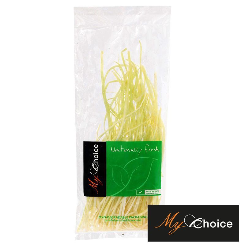 มายช้อยส์กุ่ยช่ายขาวเกรดพิเศษ 100กรัม My Choice White Chinese Chive Special 100g. [หมายเลขบาร์โค้ด 0000030090064]