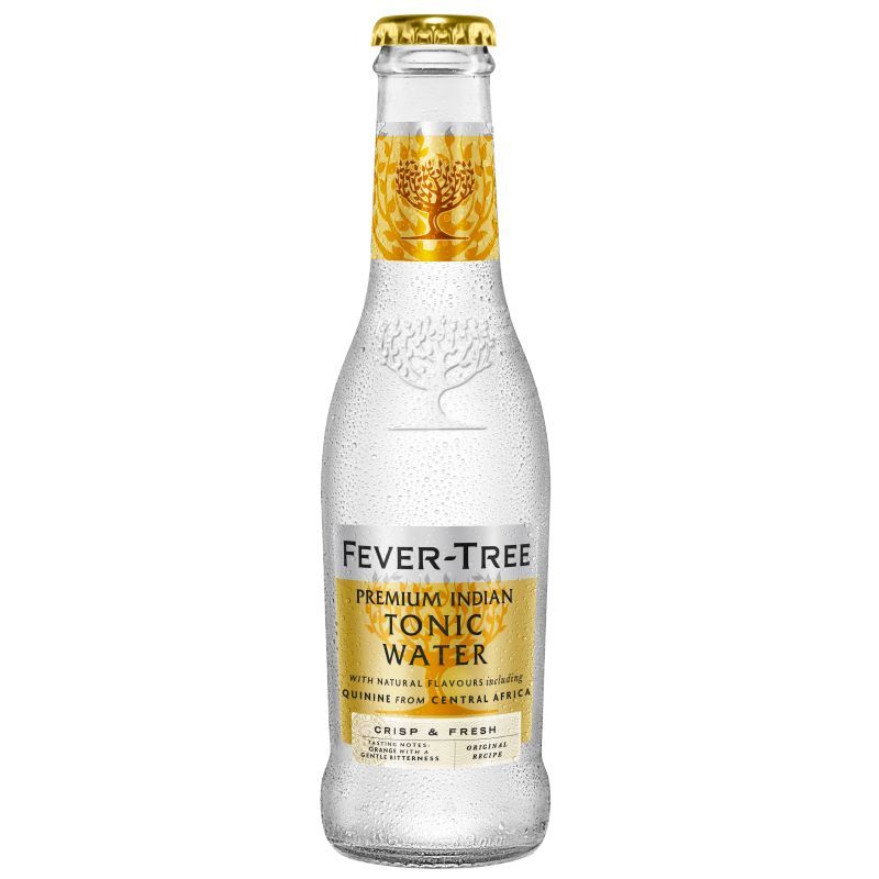 ฟีเวอร์ทรีโทนิควอเตอร์เครื่องดื่มอัดก๊าซ 200มล. Fever Tree Tonic Water 200ml. [หมายเลขบาร์โค้ด 5060108450003 ]