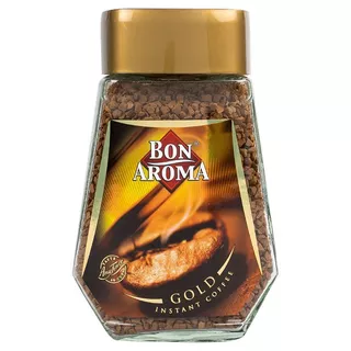 บอนอโรมาโกลด์กาแฟสำเร็จรูปชนิดฟรีซดราย 100กรัม Bon Aroma Gold Freeze Dried Coffee 100g. [หมายเลขบาร์โค้ด 5904277114444 ]
