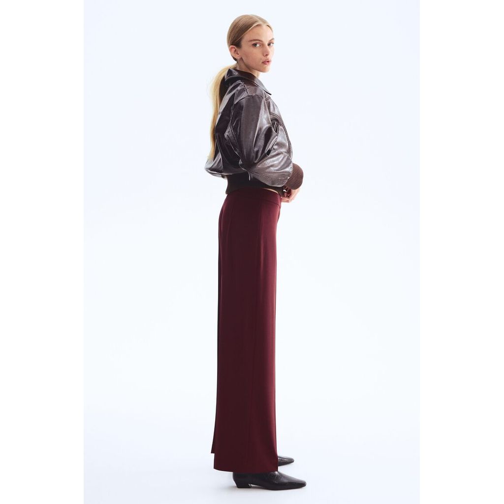 H&M(เอชแอนด์เอ็ม) กางเกงทรงตรงตัดเย็บอย่างประณีต Women Tailored trousers 1293467_2