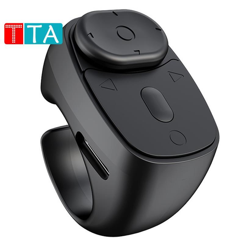 Wireless Bluetooth Page Turner Wireless Page Turner Photo Zoom, Music Switching, Automatic Likes เมื