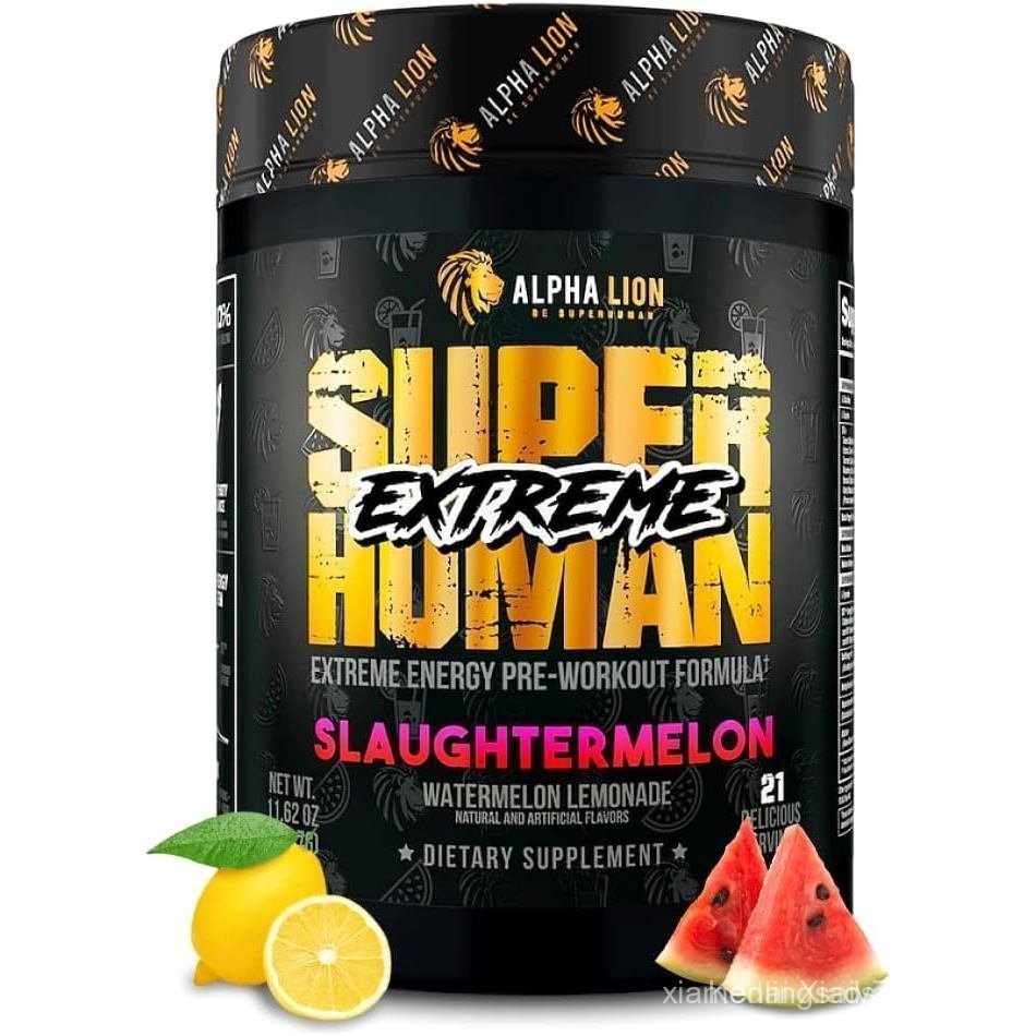 ALPHAerhumanExtremeHighStimPreWorkoutPowder,Betalanine,L-Taurine&356mgTri-CffeineforSutainedEnergy,N