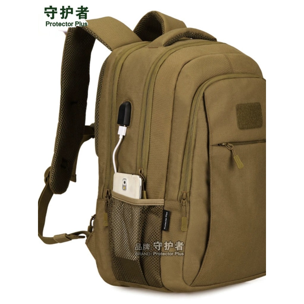 Guardian 35L Commuter Backpack Water Repellent Outdoor Backpack Black Men Women Casual Daily Sports 