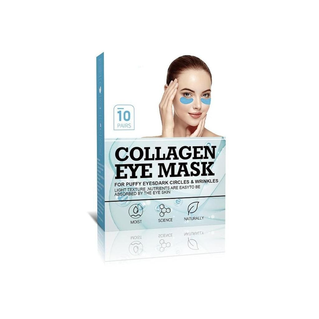 EyeMasksForPuffyEyesGelPatch,เหมาะสําหรับPuffyEyes,AntiWrinkle,MoisturizingAndCare(10Pcs)(Collagen) 