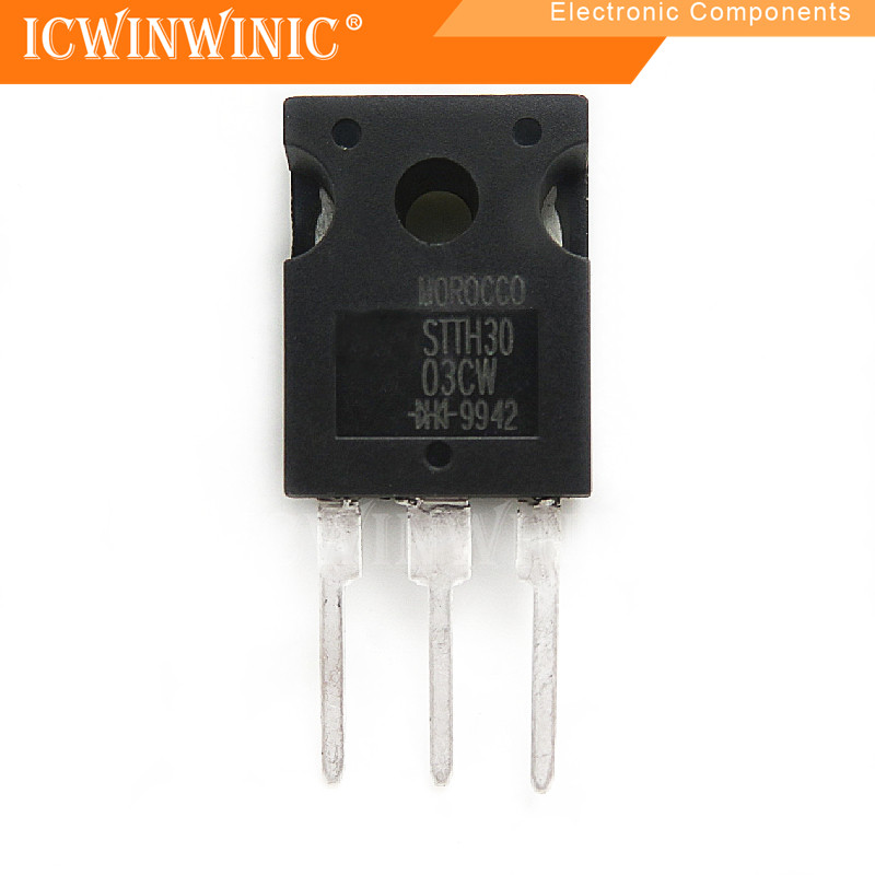 5 ชิ้น STTH3003CW STTH3003 TO-247 IC วงจรรวม