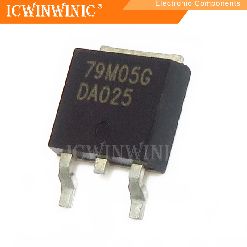 5 ชิ้น MC79M05CDTRKG 79M05G TO-252 IC วงจรรวม