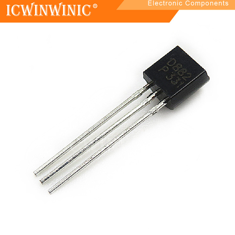 5 ชิ้น 2SD882 D882 TO-92 ส่วนประกอบอิเล็กทรอนิกส์
