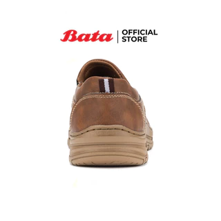 Bata บาจา รองเท้าคัทชู ลำลอง แบบสวม สำหรับผู้ชาย รุ่น SMFH2024-95 สีแทน รหัส 8313186