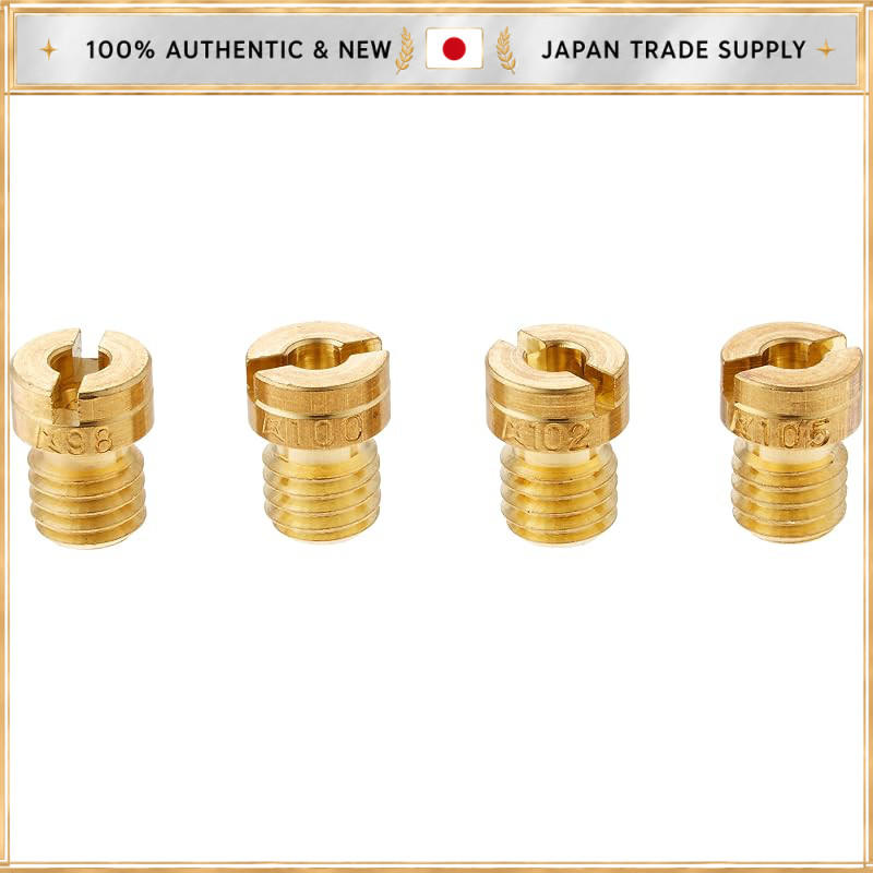 KITACO Main Jet Set (Keihin Round Type/Big) for NSR50/NS-1/NS50F Set A (#98/#100/#102/#105) 450-1057