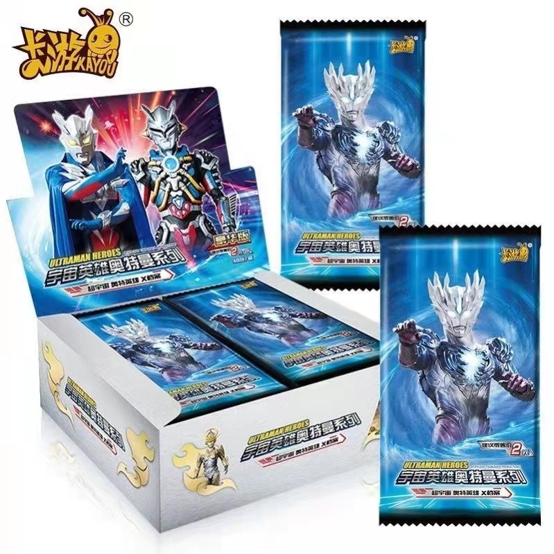 Ultraman Card Deluxe Edition 43 Bullets 26 Bullets Full Flash Edition One ทั้งกล่อง Diga Puzzle Card